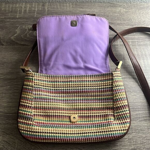 Liz Claiborne Multicolor Striped Women's Bag - Picture 3 of 4